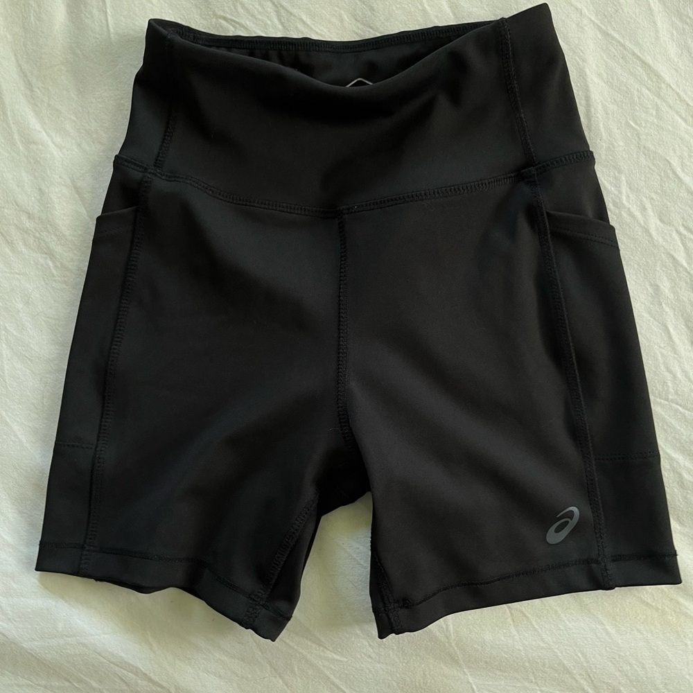 Asics Women's Black Bike Shorts